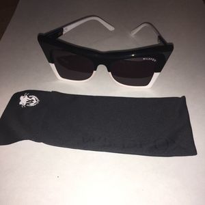 Wildfox Ivy black & white sunglasses